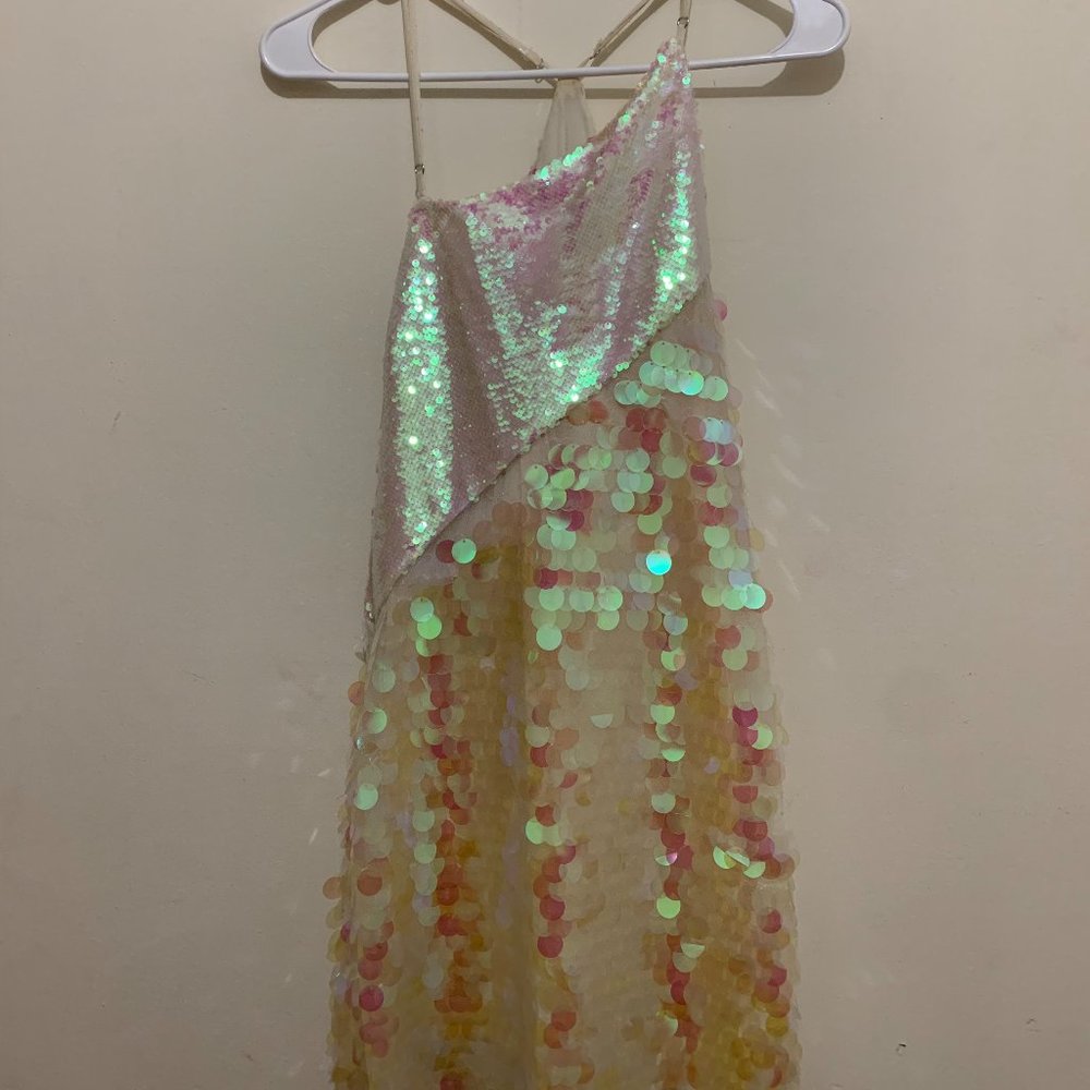 sequin urban outfitters dress